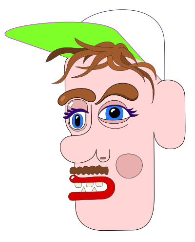 CAP GUY clipart