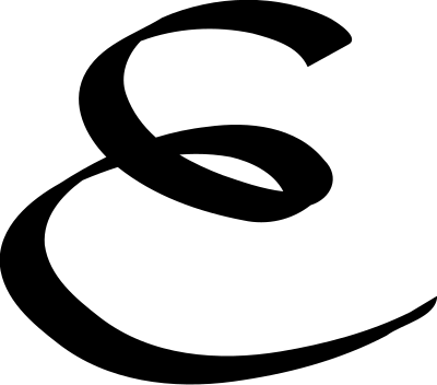 Capital E clipart