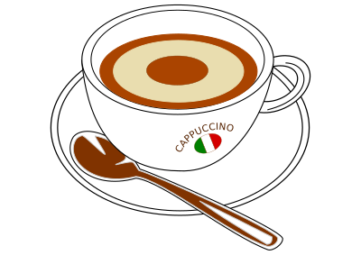CAPPUCCINO clipart