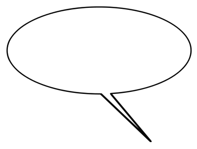 Caption Balloon 1 clipart