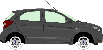 Car 13 (grey) clipart