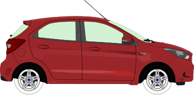Car 13 (red) clipart