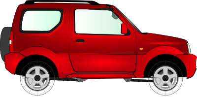 Car 15 (red) clipart