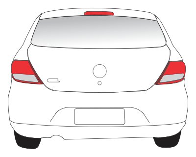 Car Back View clipart