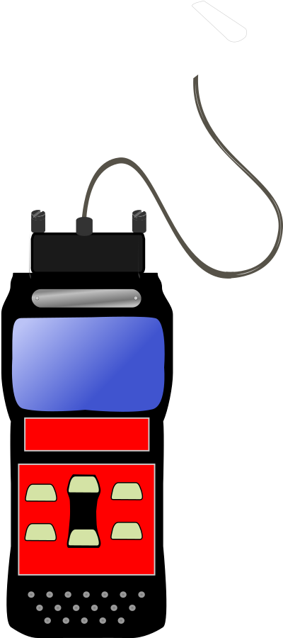 Car diagnostic scanner clipart