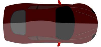 Car from the Top clipart