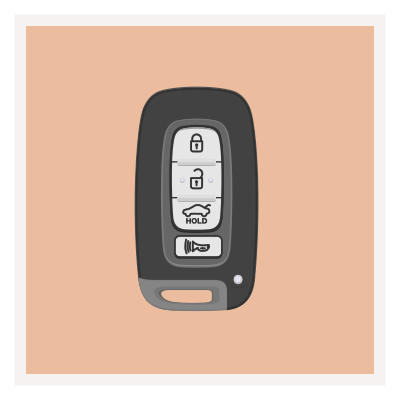 Car Key Fob Remote clipart