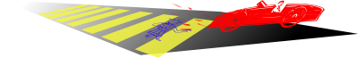 Car Overrun Child and Leave clipart