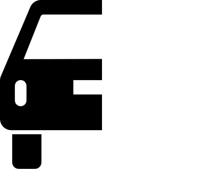 Car pictogram rear clipart