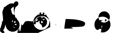 Car Repair Silhouette clipart