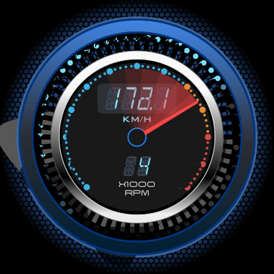 Car Speedometer clipart