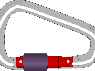 Carabiner clipart