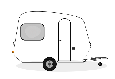 Caravane clipart