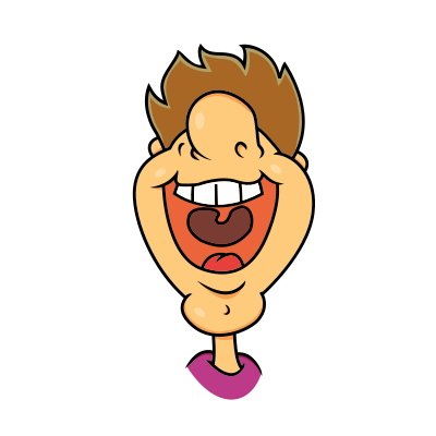 Carcajada clipart