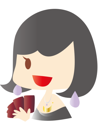 Card Girl clipart