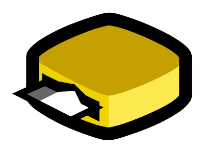 Card reader clipart