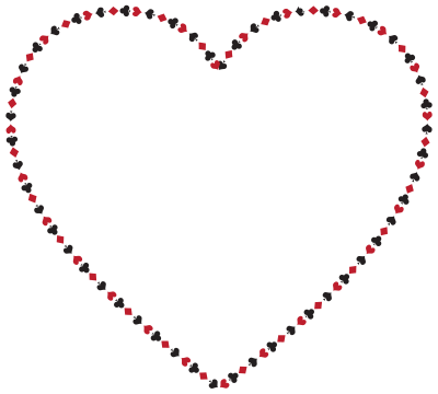 Card Suits Heart clipart
