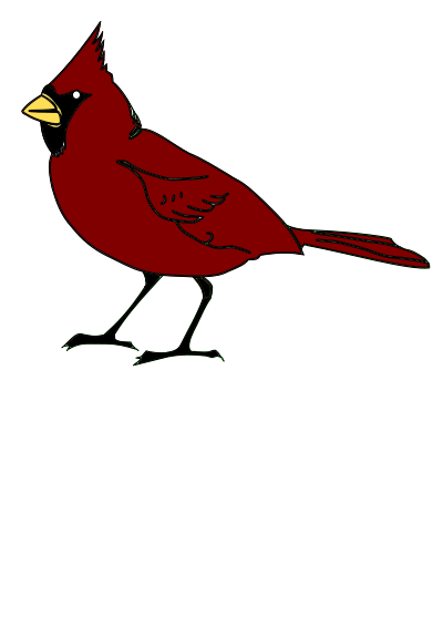 Cardinal clipart