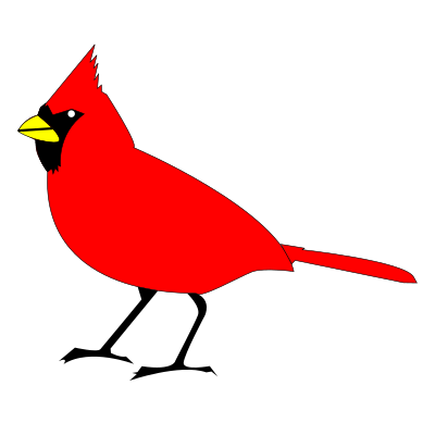 Cardinal remix 2 clipart