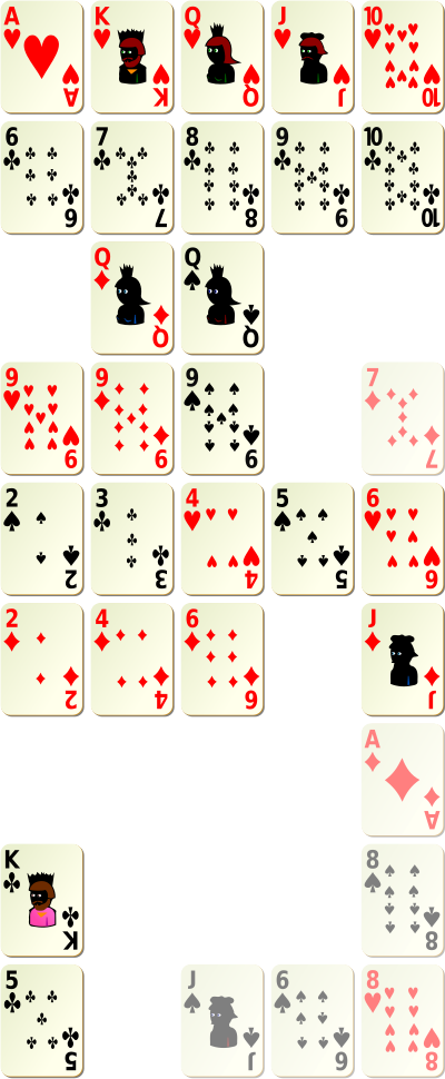 Cards for Playing Games clipart
