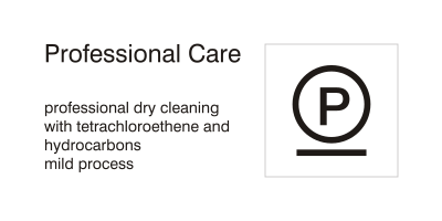 Care symbols, professional care: dry clean with tetrachloroethene and hydrocarbons - mild process clipart