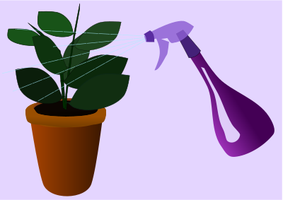 Caring for Houseplants clipart