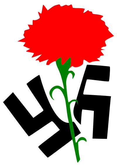Carnation against Fascism clipart