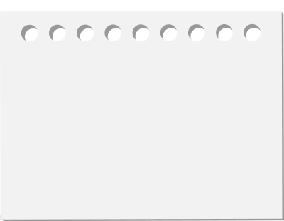 Carnet notepad clipart