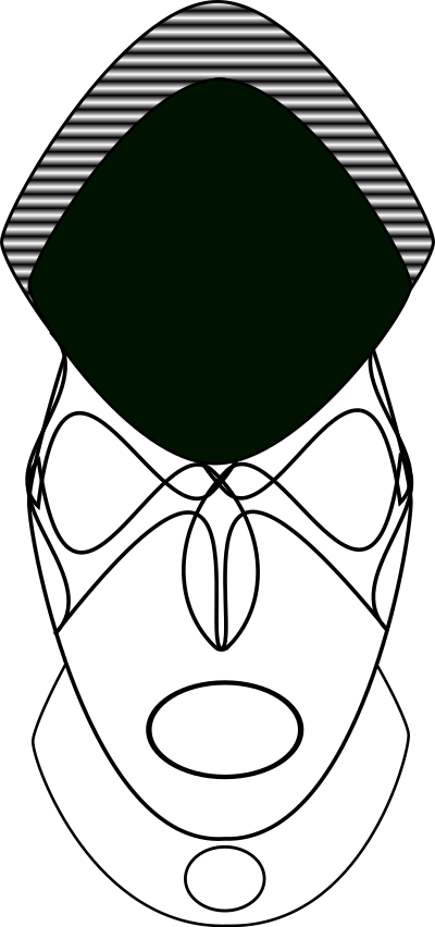 Carnival mask clipart