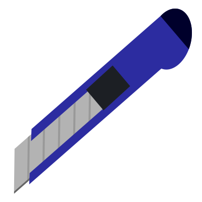 Carpetknife clipart