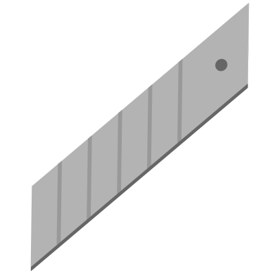 Carpetknife edge clipart