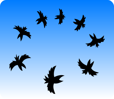 Carrion-crows clipart