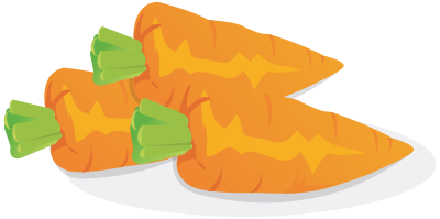 Carrots clipart