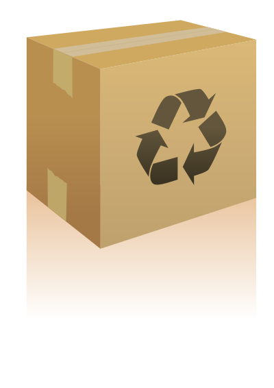 Cartone riciclo clipart