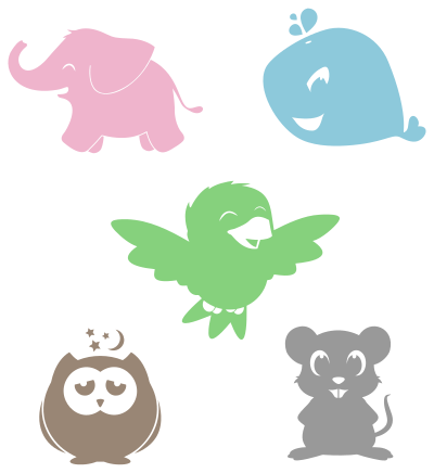 Cartoon Animals clipart