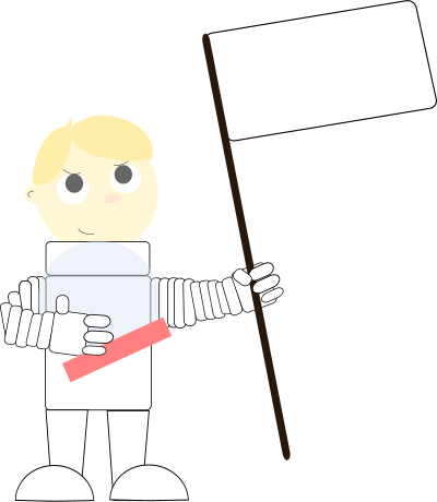 Cartoon astronaut clipart