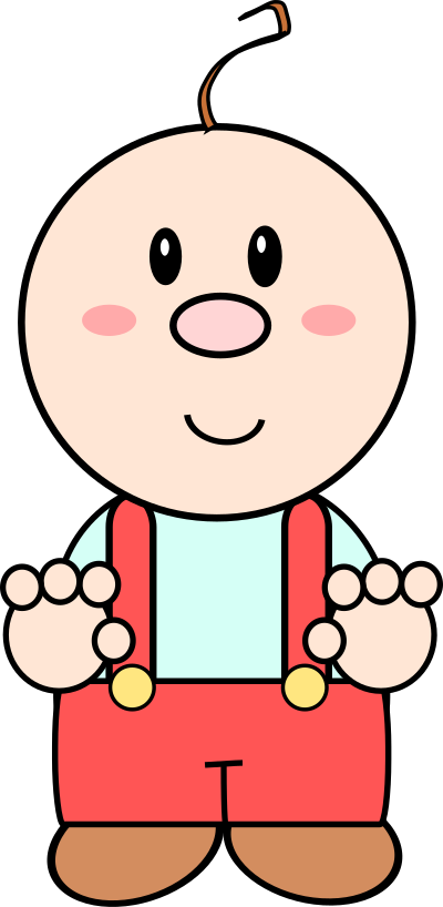 Cartoon baby clipart
