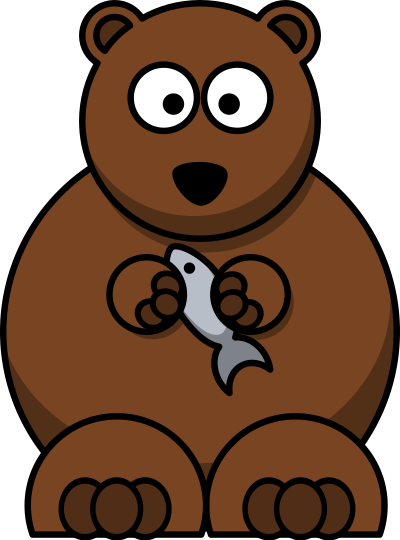 Cartoon bear clipart