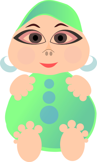 Cartoon Bebe clipart
