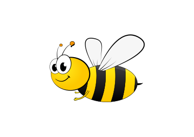 Cartoon Bee clipart