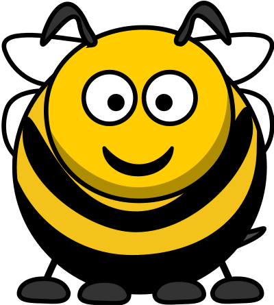 Cartoon Bee clipart