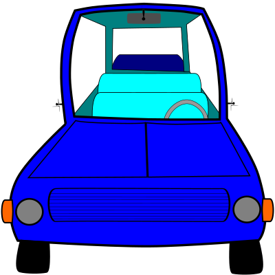 Cartoon car clipart