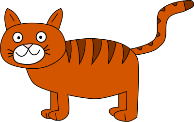 Cartoon cat clipart