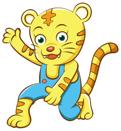 Cartoon Cheetah clipart