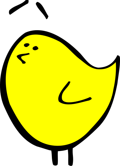 Cartoon chicken clipart