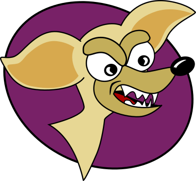 Cartoon Chihuahua 2- Angry clipart