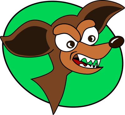 Cartoon Chihuahua - Angry clipart