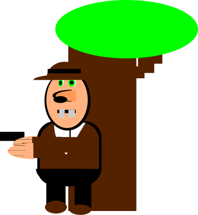 Cartoon cowboy clipart
