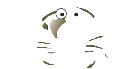 Cartoon Crab Green clipart
