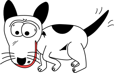 Cartoon Dog clipart